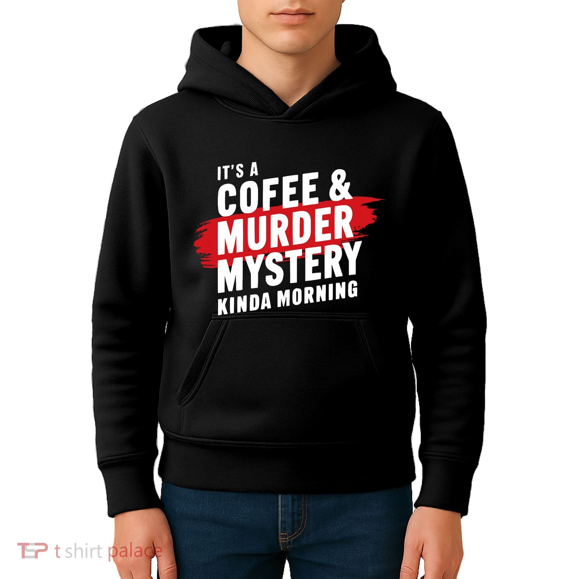 Murder Mystery Detective Documentary True Crime Kids Hoodie