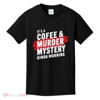 Murder Mystery Detective Documentary True Crime Kids T-Shirt thumb 0