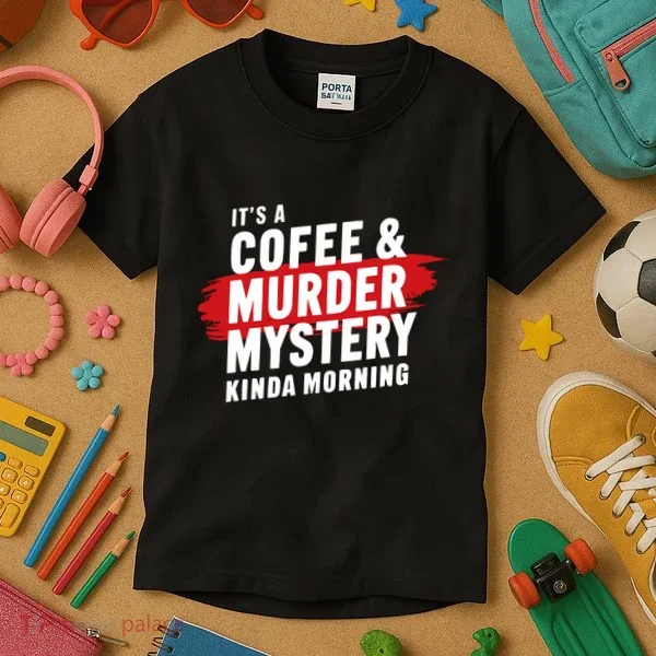 Murder Mystery Detective Documentary True Crime Kids T-Shirt