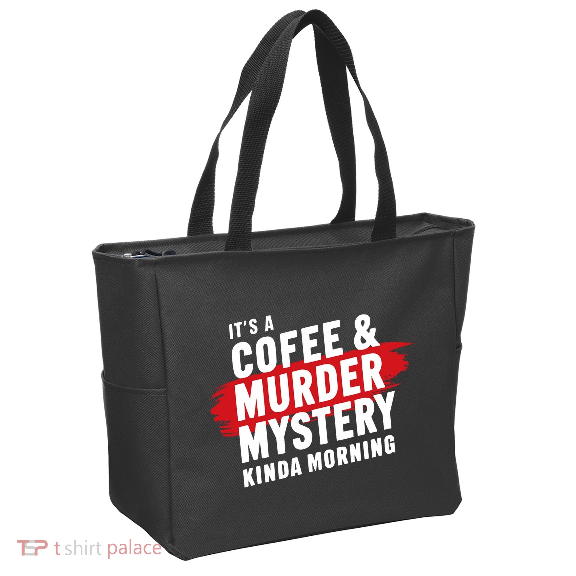 Murder Mystery Detective Documentary True Crime Tote Bag
