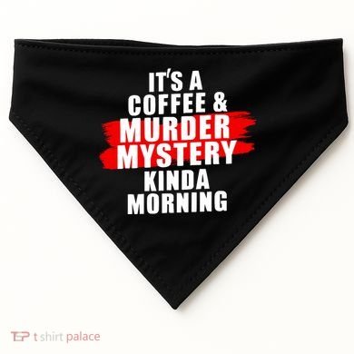 Murder Mystery Detective Documentary True Crime USA-Made Doggie Bandana