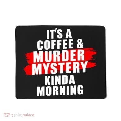 Murder Mystery Detective Documentary True Crime Mousepad