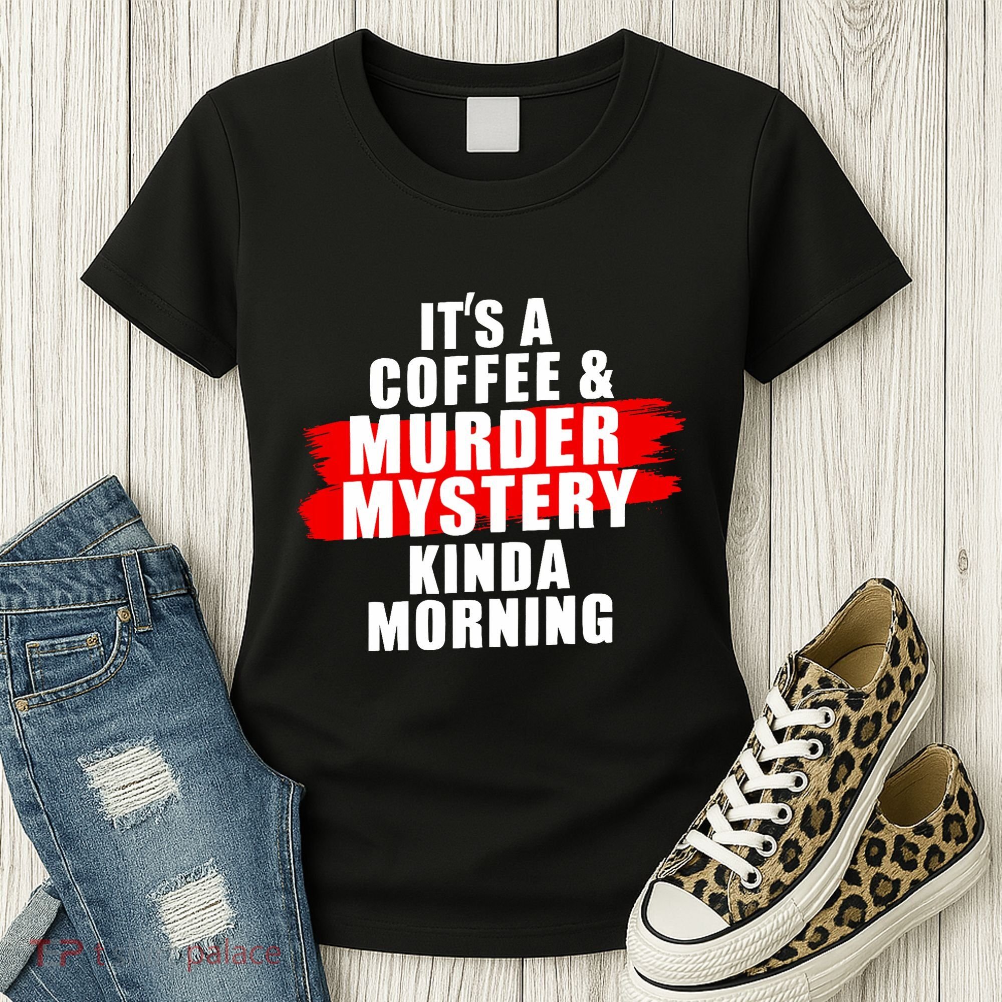 Murder Mystery Detective Documentary True Crime Women's T-Shirt