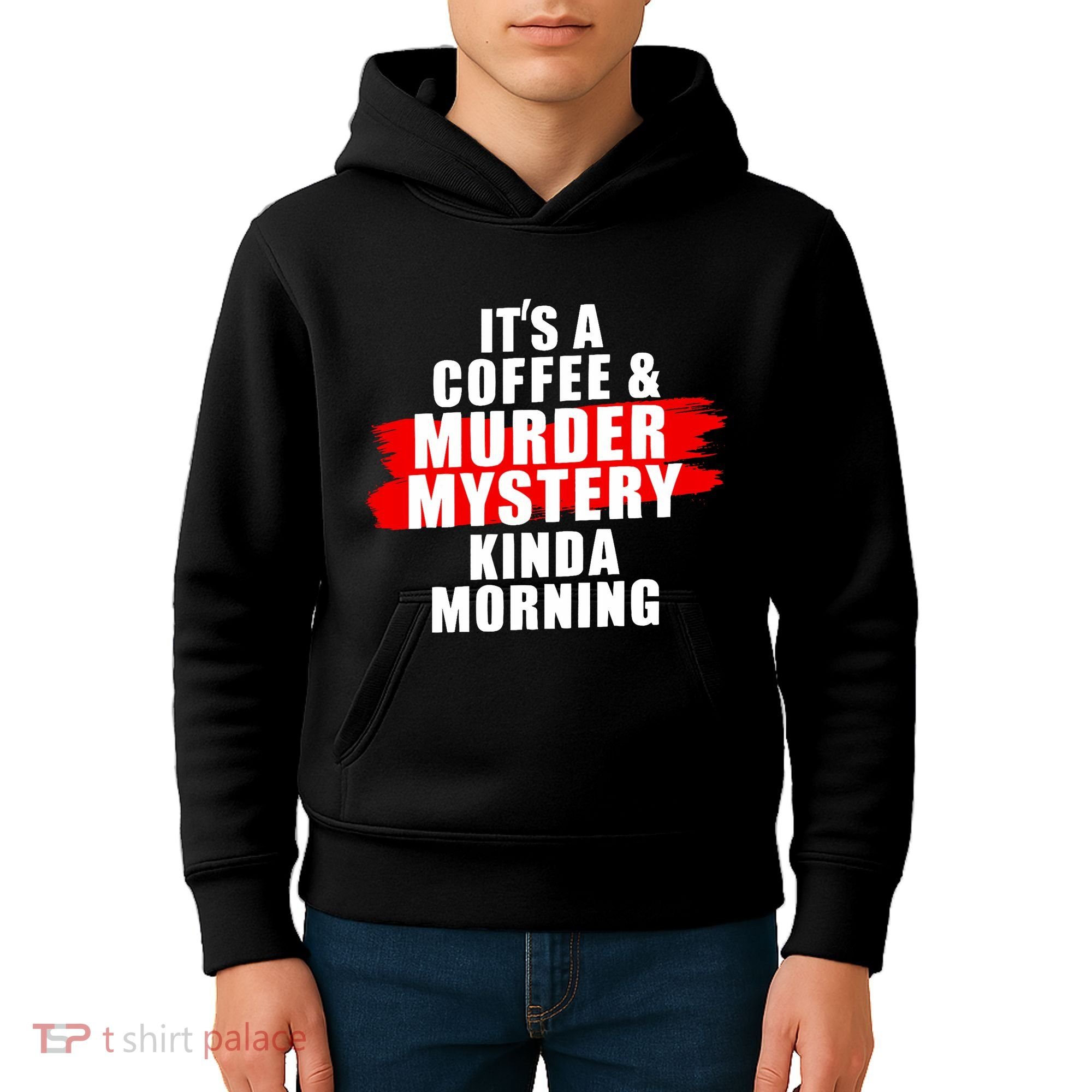 Murder Mystery Detective Documentary True Crime Kids Hoodie