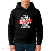 Murder Mystery Detective Documentary True Crime Kids Hoodie thumb 4