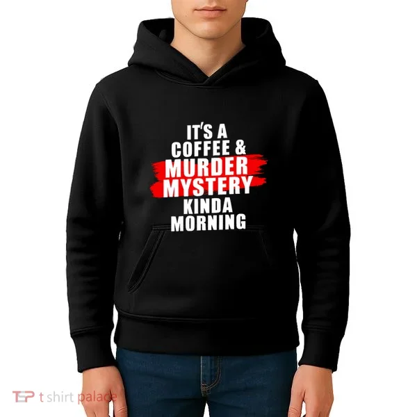 Murder Mystery Detective Documentary True Crime Kids Hoodie