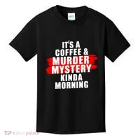 Murder Mystery Detective Documentary True Crime Kids T-Shirt thumb 0