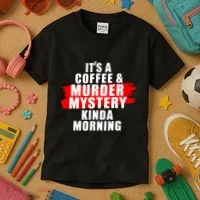 Murder Mystery Detective Documentary True Crime Kids T-Shirt thumb 3
