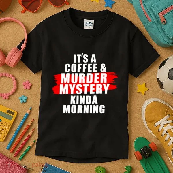 Murder Mystery Detective Documentary True Crime Kids T-Shirt