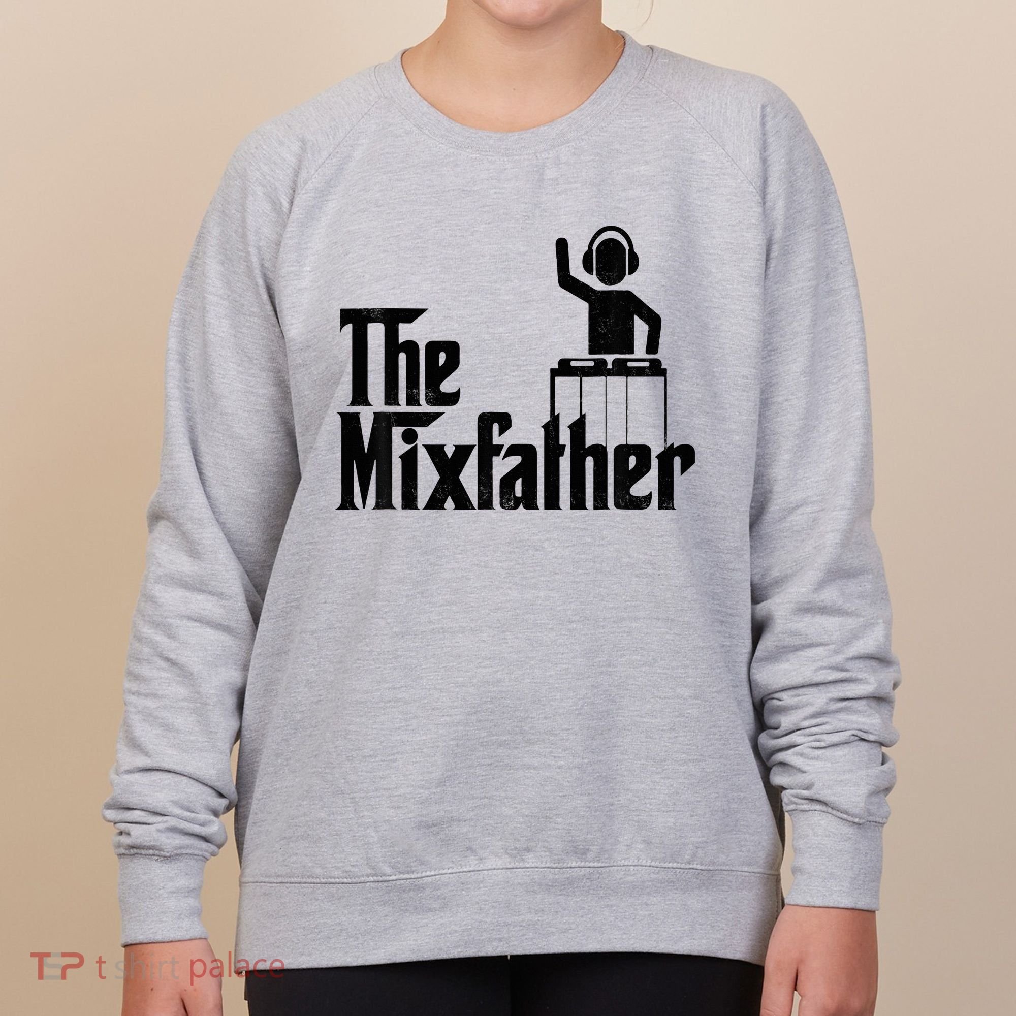 Music Mixer Deejay Dj Music Player Dad The Mixfather Women's Sweatshirt