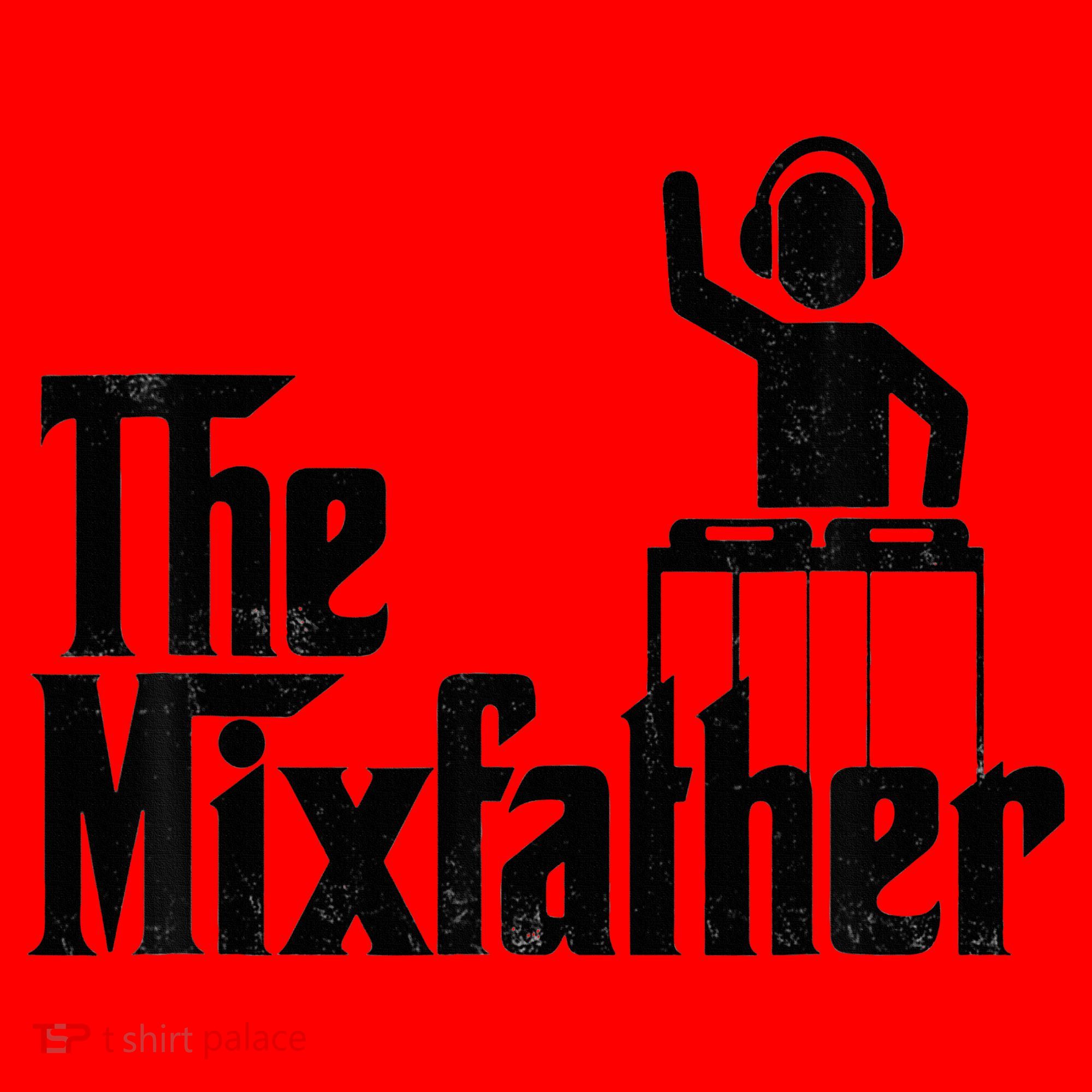 Music Mixer Deejay Dj Music Player Dad The Mixfather Santa Hat