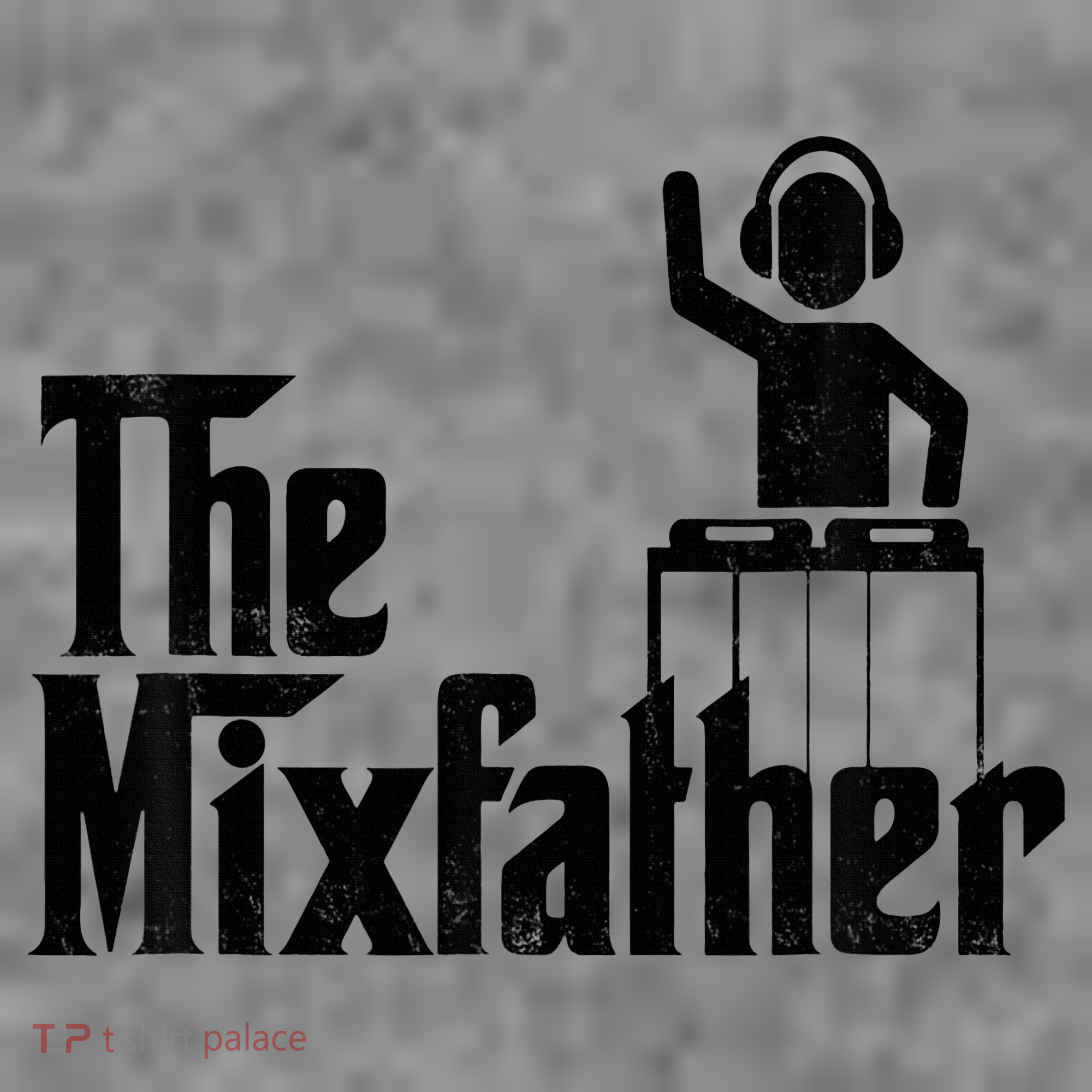 Music Mixer Deejay Dj Music Player Dad The Mixfather Toddler Hoodie