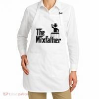 Music Mixer Deejay Dj Music Player Dad The Mixfather Apron thumb 2