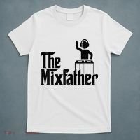 Music Mixer Deejay Dj Music Player Dad The Mixfather T-Shirt thumb 5
