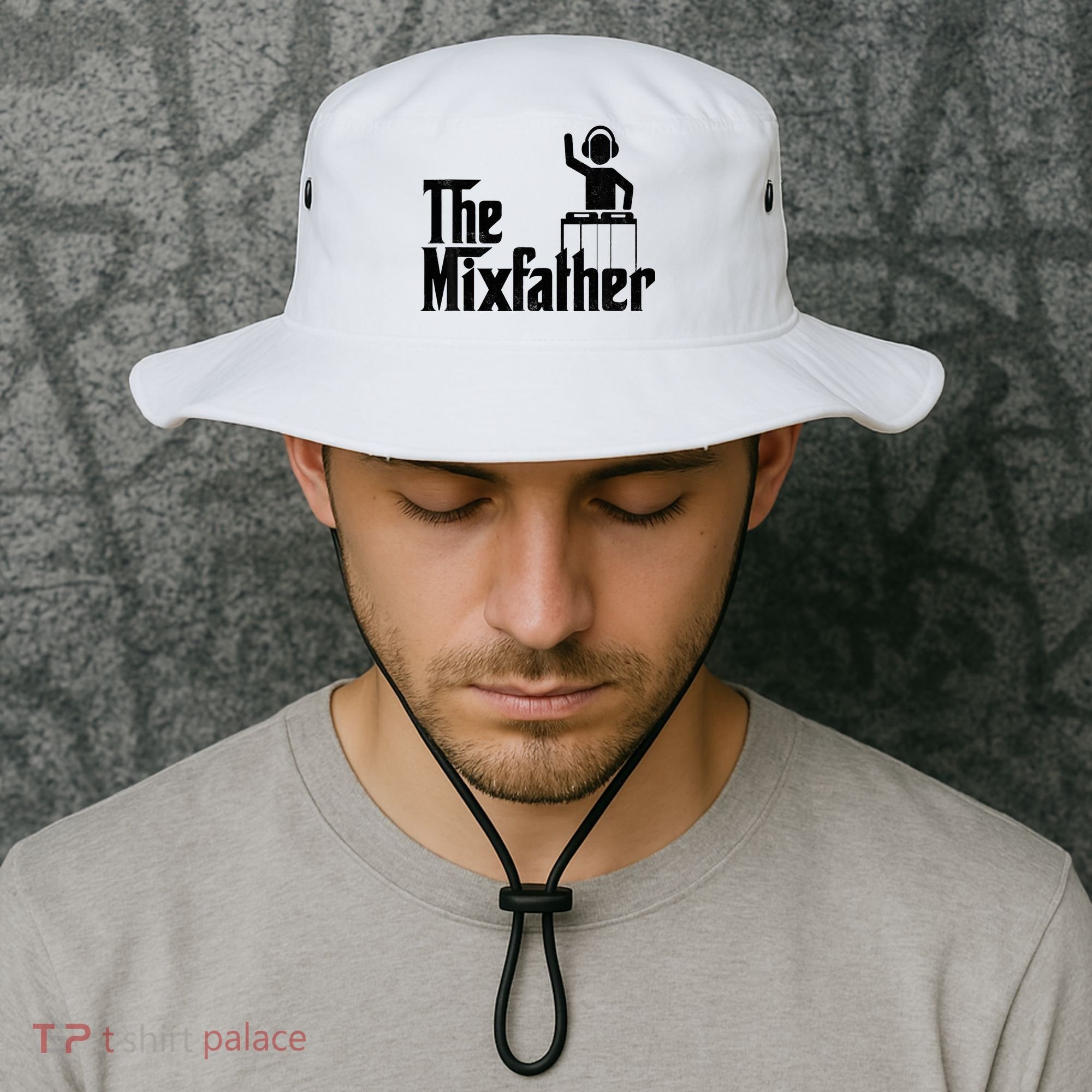 Music Mixer Deejay Dj Music Player Dad The Mixfather Bucket Hat