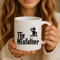 Music Mixer Deejay Dj Music Player Dad The Mixfather Coffee Mug thumb 3