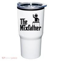 Music Mixer Deejay Dj Music Player Dad The Mixfather Tumbler thumb 0