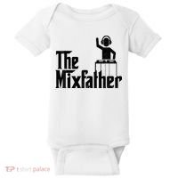 Music Mixer Deejay Dj Music Player Dad The Mixfather Baby Bodysuit thumb 0