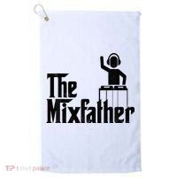 Music Mixer Deejay Dj Music Player Dad The Mixfather Golf Towel thumb 0