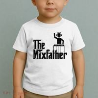 Music Mixer Deejay Dj Music Player Dad The Mixfather Toddler T-Shirt thumb 2