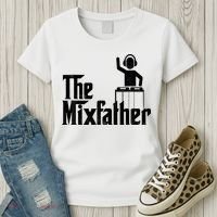 Music Mixer Deejay Dj Music Player Dad The Mixfather Women's T-Shirt thumb 3