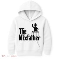 Music Mixer Deejay Dj Music Player Dad The Mixfather Kids Hoodie thumb 0