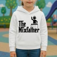 Music Mixer Deejay Dj Music Player Dad The Mixfather Kids Hoodie thumb 3
