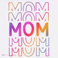 Mom Mothers Day Colorful Rainbow T-Shirt thumb 7