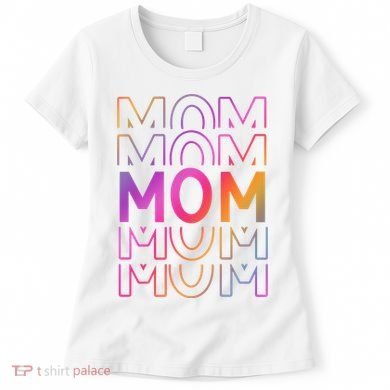 Mom Mothers Day Colorful Rainbow Women's T-Shirt