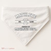 Mathlete Mathletic Department USA-Made Doggie Bandana thumb 0