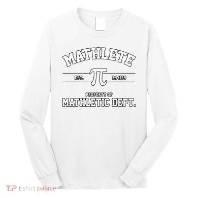 Mathlete Mathletic Department Long Sleeve Shirt
