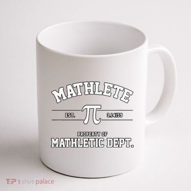 Mathlete Mathletic Department Coffee Mug back