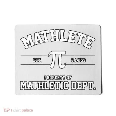 Mathlete Mathletic Department Mousepad