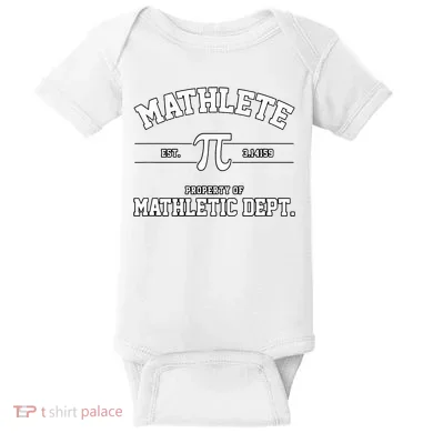 Mathlete Mathletic Department Baby Bodysuit