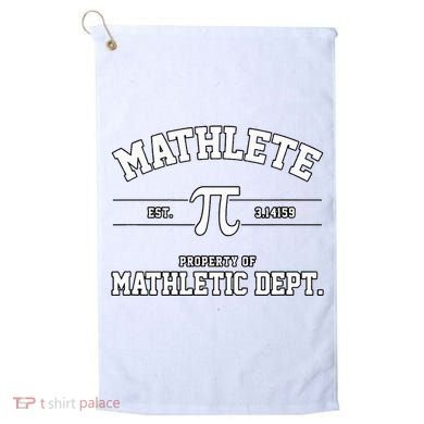 Mathlete Mathletic Department Golf Towel