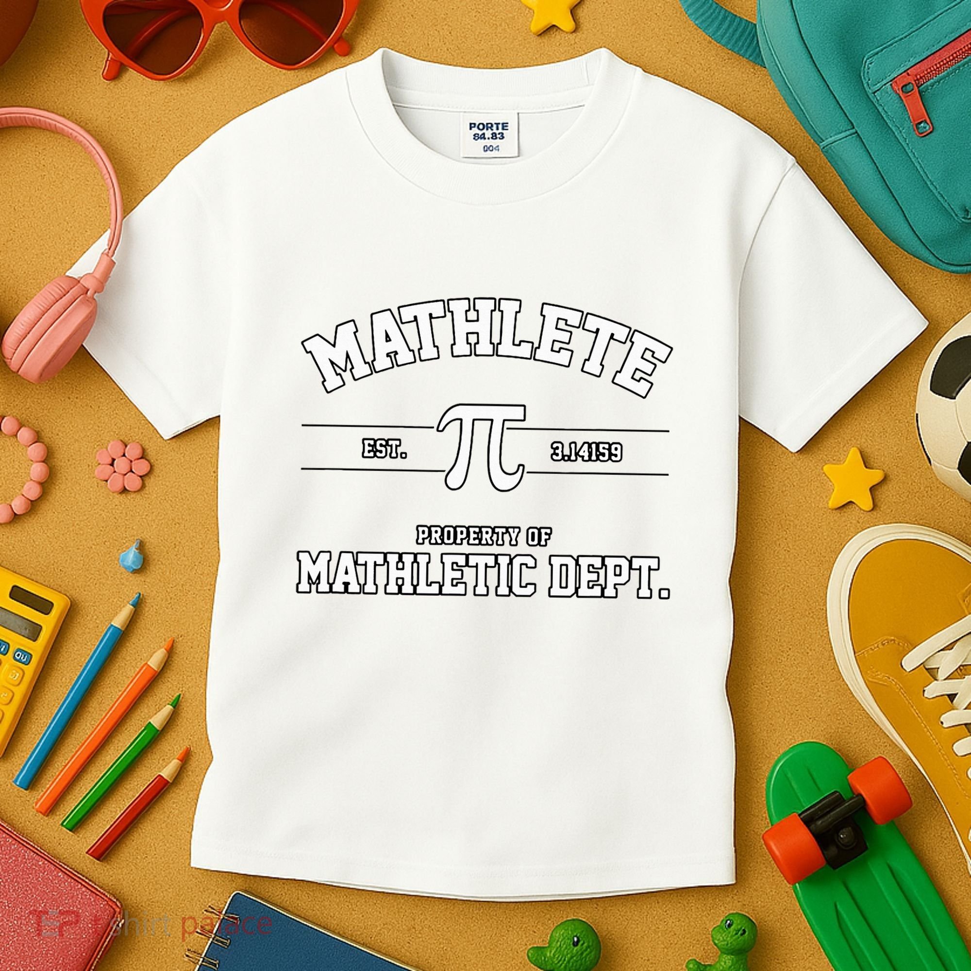 Mathlete Mathletic Department Kids T-Shirt