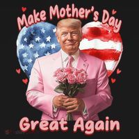 Make Mothers Day Great Again Trump Funny Mother Day Mama  Women's Tank Top thumb 5
