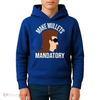 Make Mullets Datory Gift Funny Redneck Mullet 80s Hairstyle Gift Kids Hoodie thumb 4
