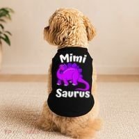 Mimisaurus Mimi Dinosaur Lover Dino Mother's Day Doggie Tank thumb 2