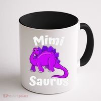 Mimisaurus Mimi Dinosaur Lover Dino Mother's Day Coffee Mug thumb 1