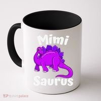 Mimisaurus Mimi Dinosaur Lover Dino Mother's Day Coffee Mug thumb 0