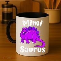 Mimisaurus Mimi Dinosaur Lover Dino Mother's Day Coffee Mug thumb 4