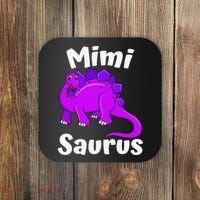 Mimisaurus Mimi Dinosaur Lover Dino Mother's Day Coaster thumb 0