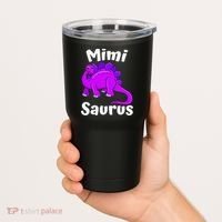 Mimisaurus Mimi Dinosaur Lover Dino Mother's Day Tumbler thumb 2