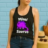Mimisaurus Mimi Dinosaur Lover Dino Mother's Day Women's Tank Top thumb 2
