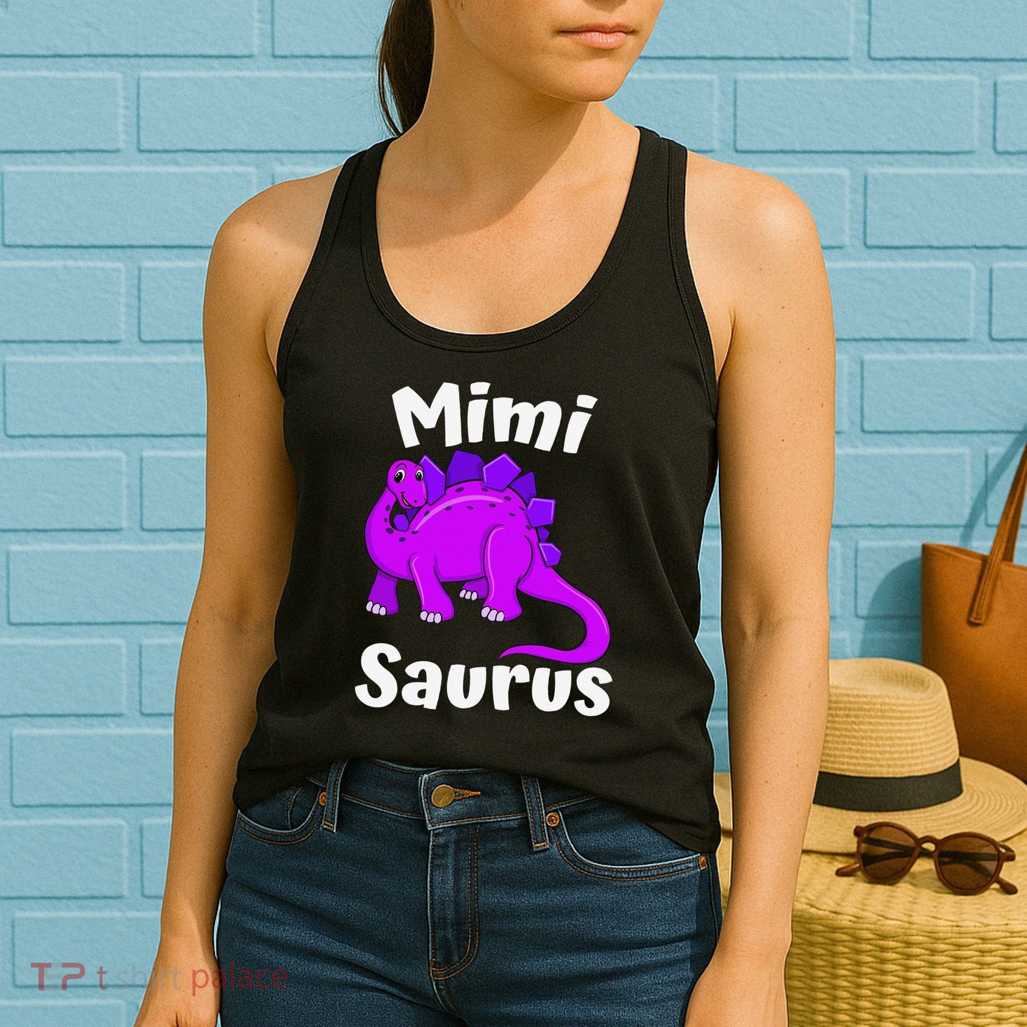 Mimisaurus Mimi Dinosaur Lover Dino Mother's Day Women's Tank Top
