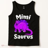 Mimisaurus Mimi Dinosaur Lover Dino Mother's Day Tank Top thumb 2