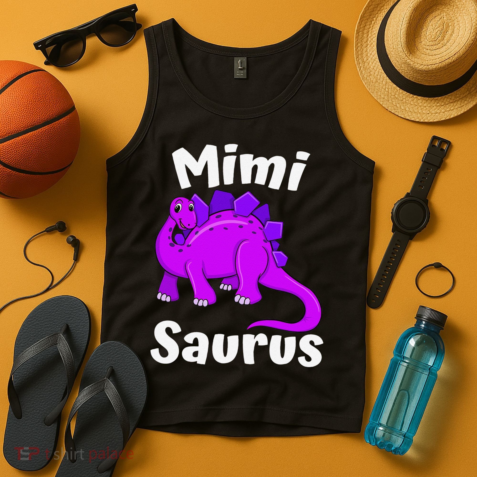 Mimisaurus Mimi Dinosaur Lover Dino Mother's Day Tank Top