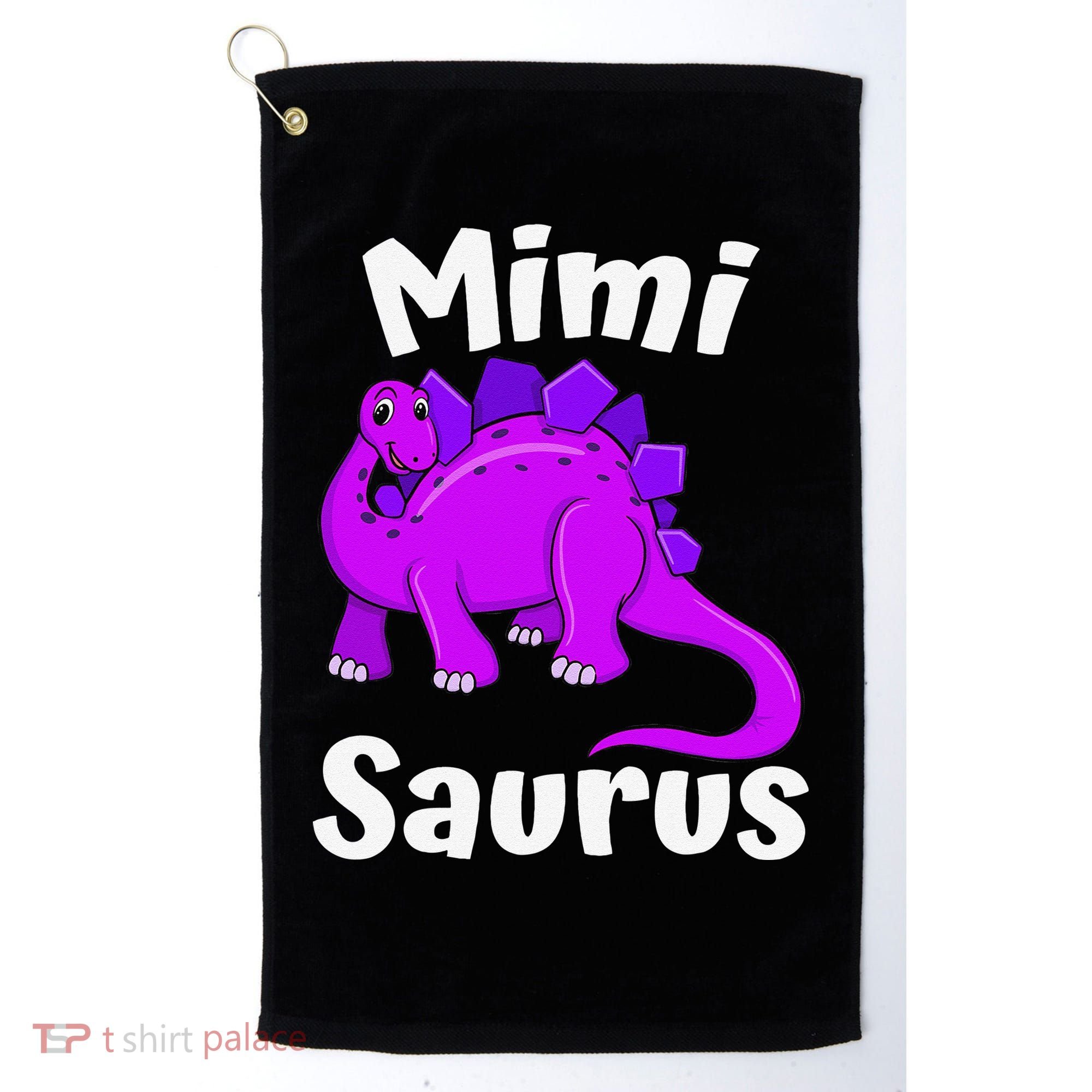 Mimisaurus Mimi Dinosaur Lover Dino Mother's Day Golf Towel