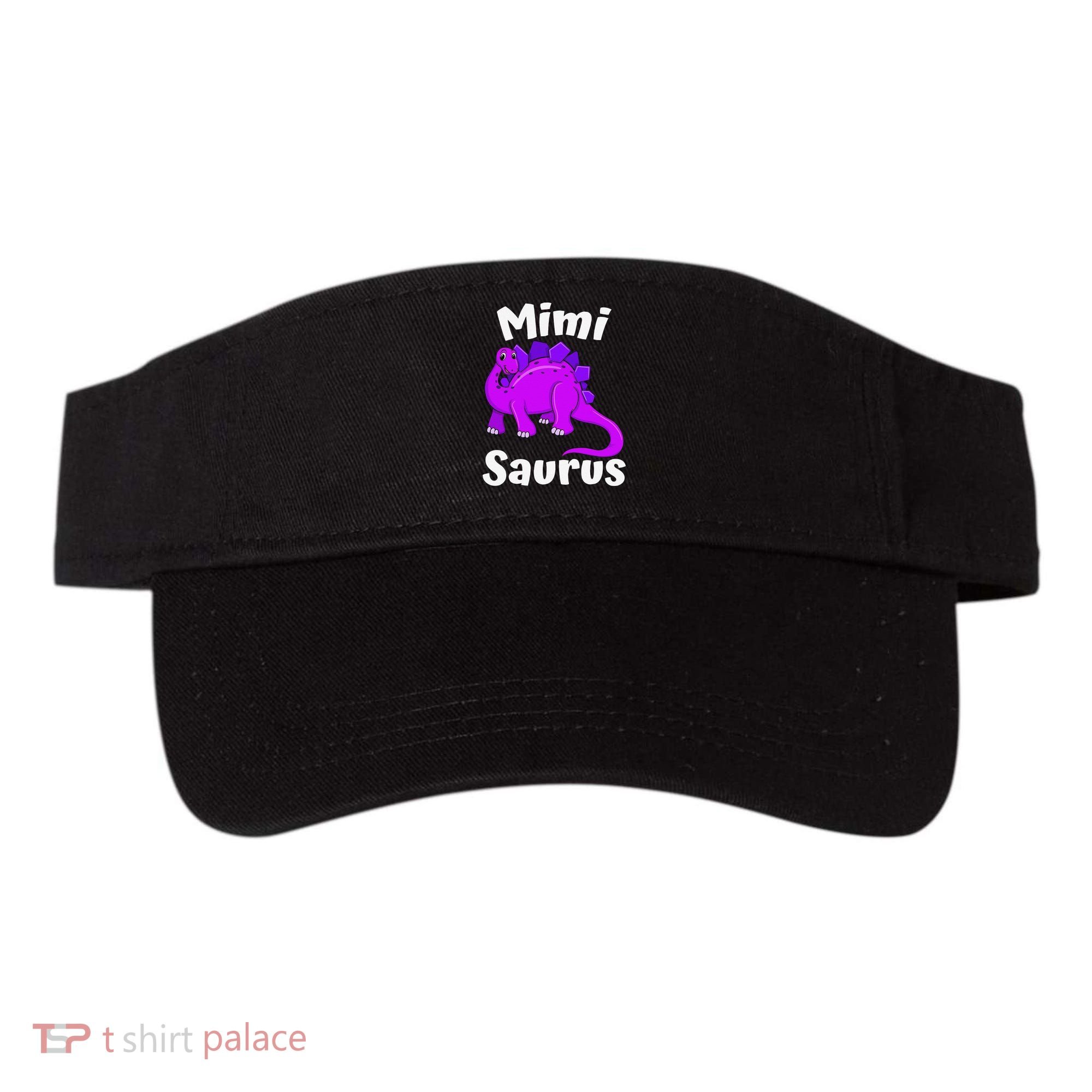 Mimisaurus Mimi Dinosaur Lover Dino Mother's Day Visor